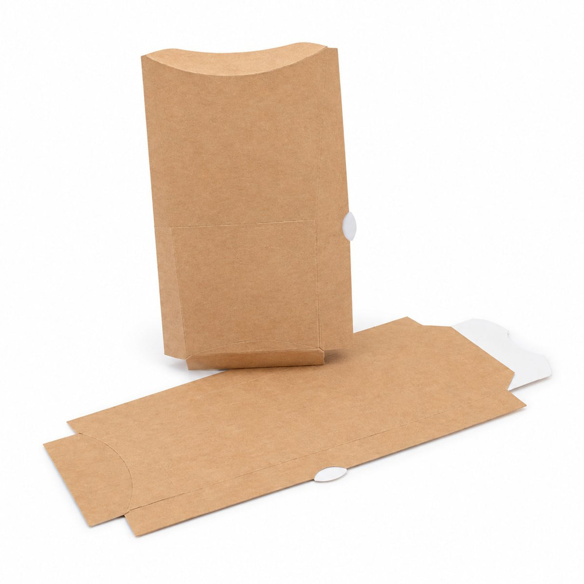 Pack 200 Sac (sandwich ou wrap ou tacos) carton kraft standard — vue produit sur fond blanc