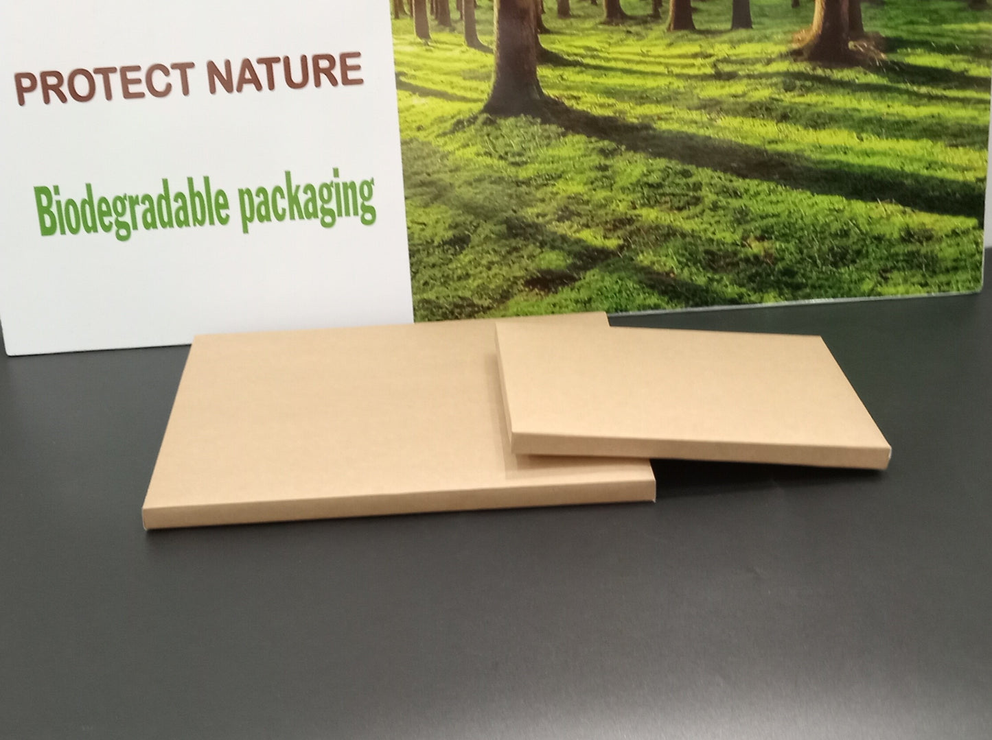 Plateau pâtisserie kraft rigide Livpack – modèle 30x40 cm