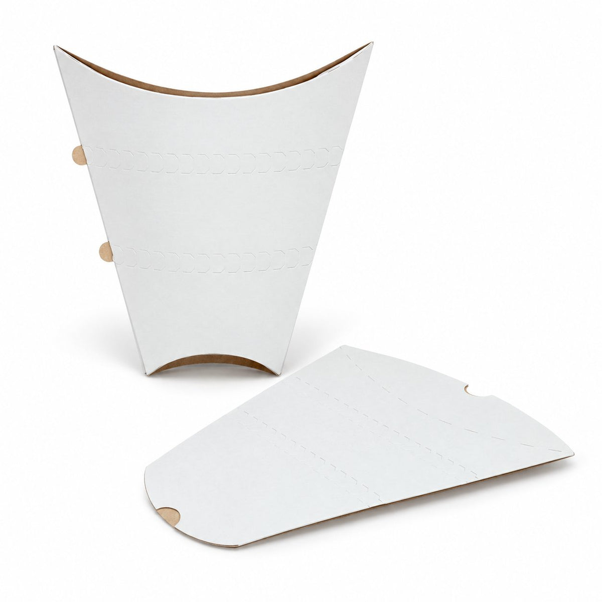 Pack 200 pochettes à crêpe kraft standard — vue produit sur fond blanc