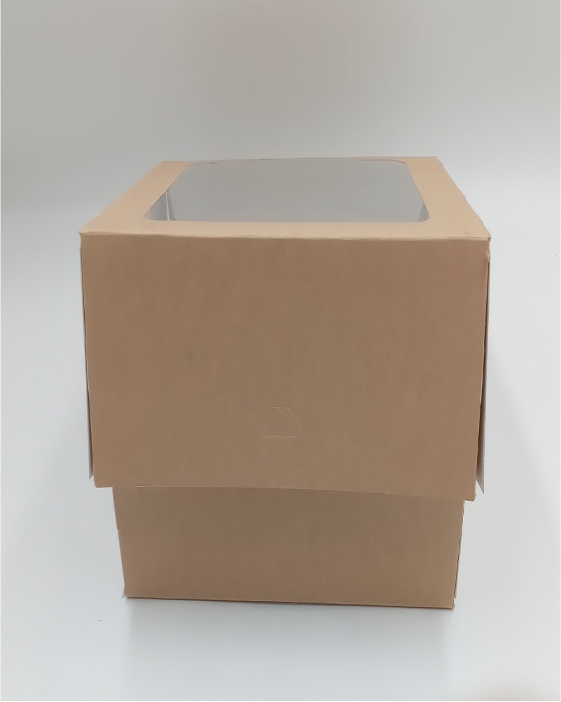Boîte kraft avec fenêtre – Livraison rapide 48h max – Livpack