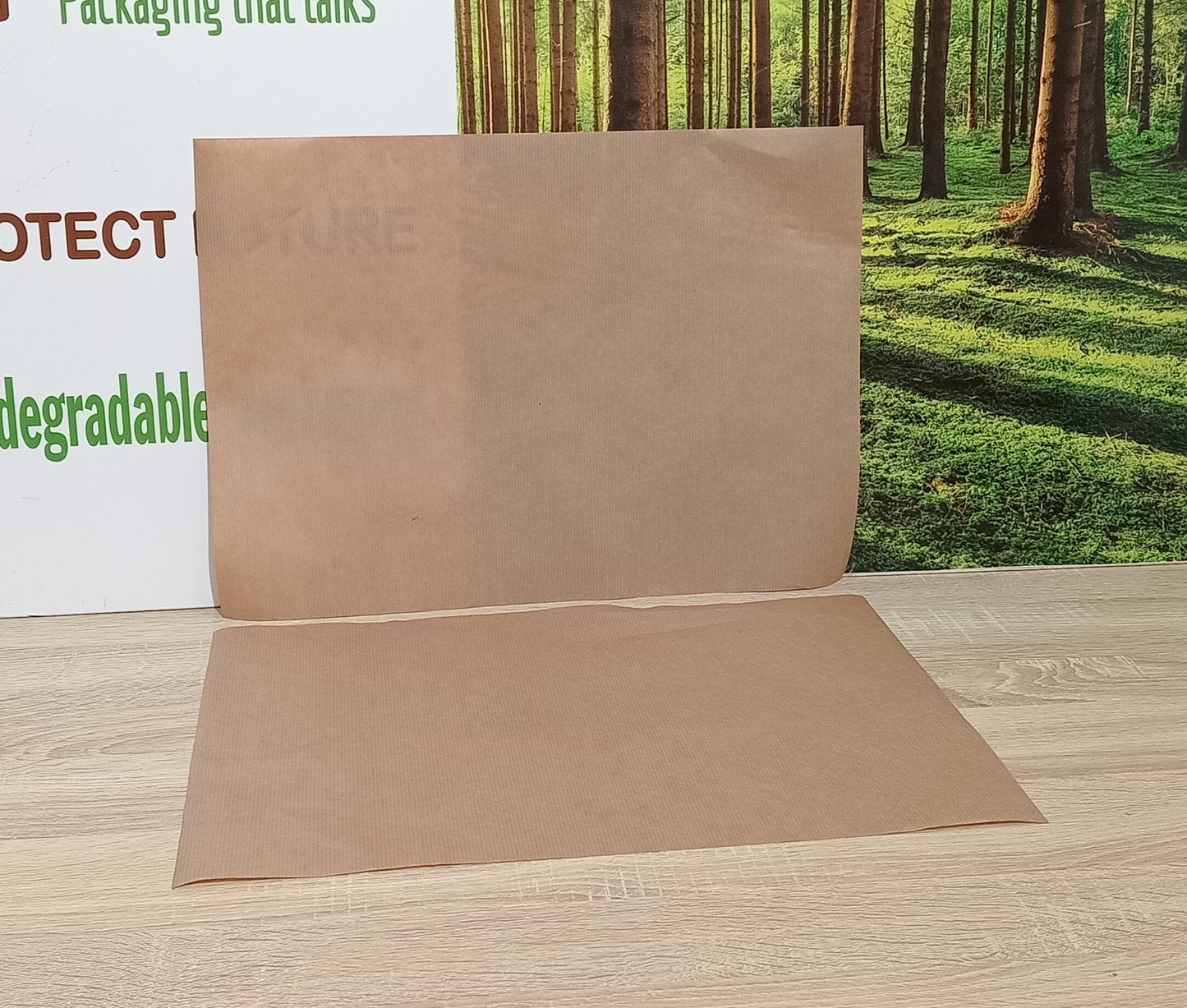 Feuilles de papier kraft alimentaire Livpack – biodégradables et personnalisables