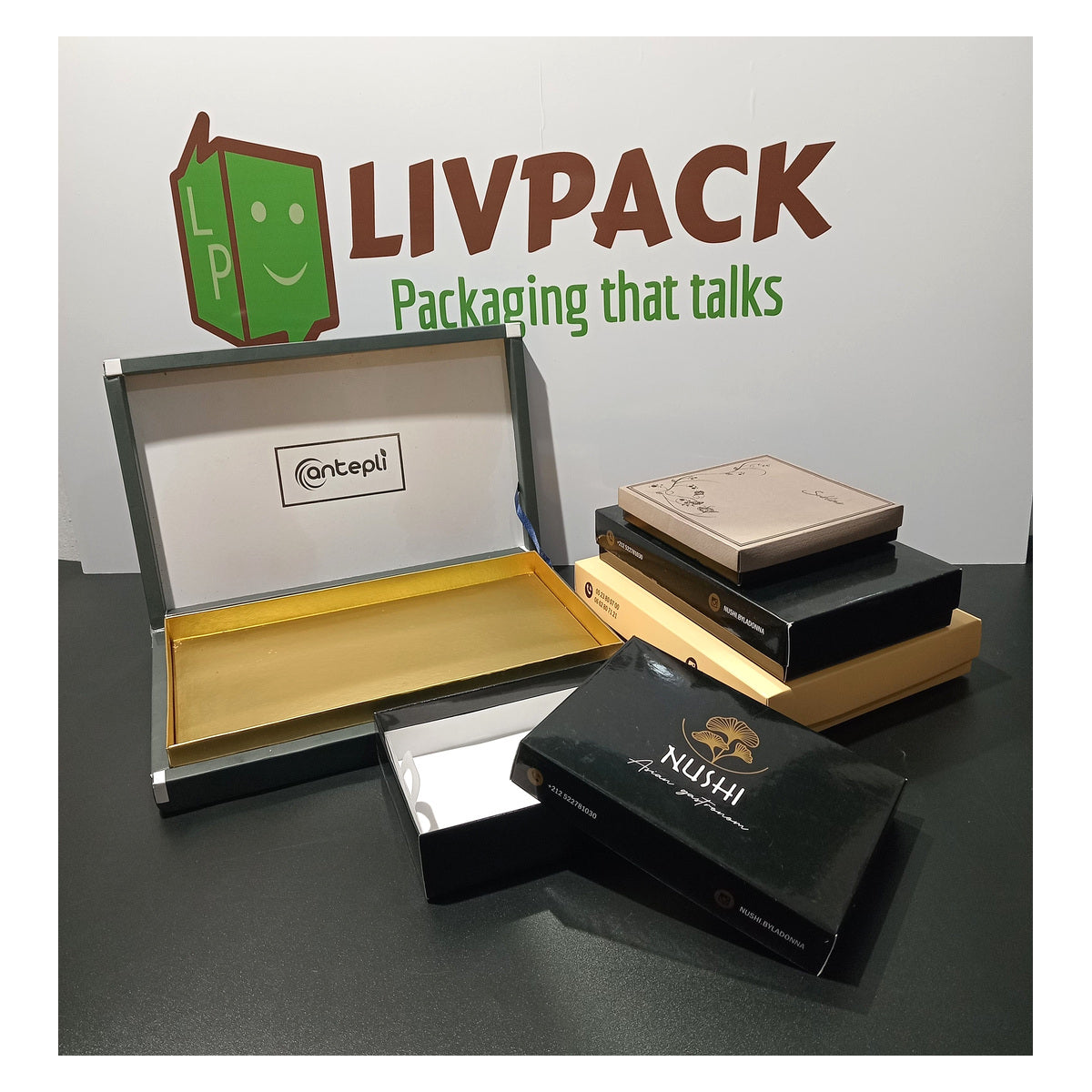 Packaging cadeau chocolat sur mesure