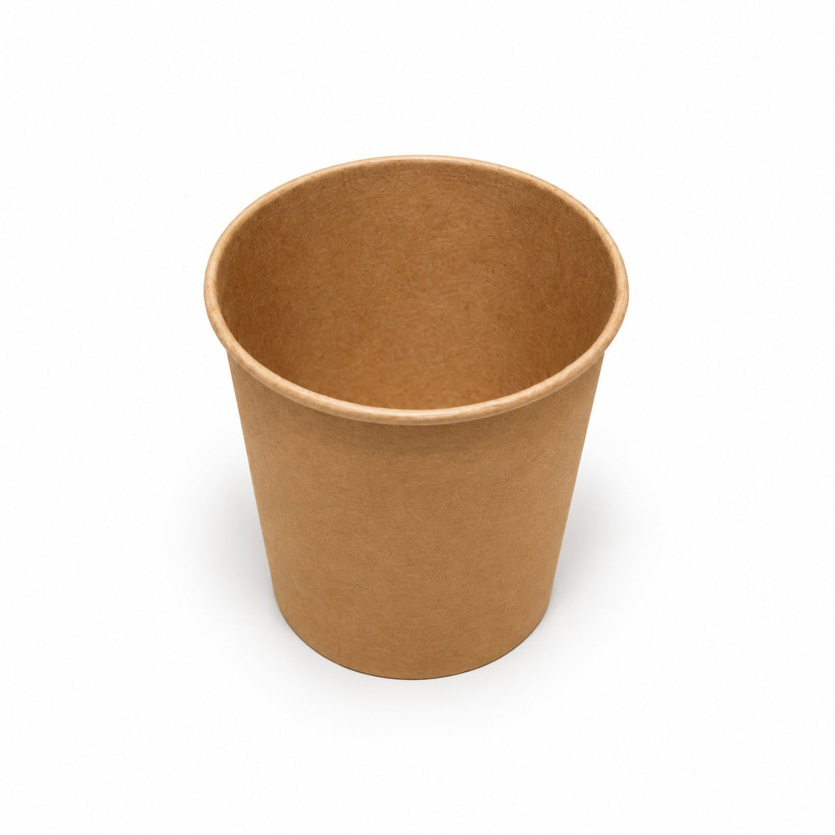 Pot Kraft 35 cl Standard – Disponible en Stock – Pack 600 unités - Personnalisable sur Demande — vue produit sur fond blanc