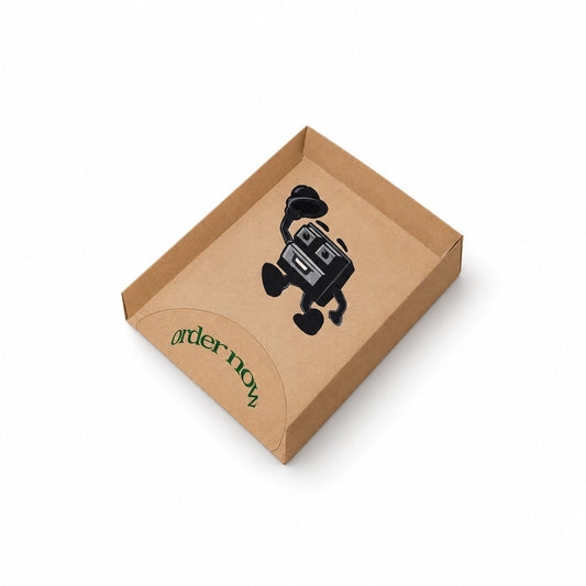 Support à gaufre kraft personnalisé avec logo