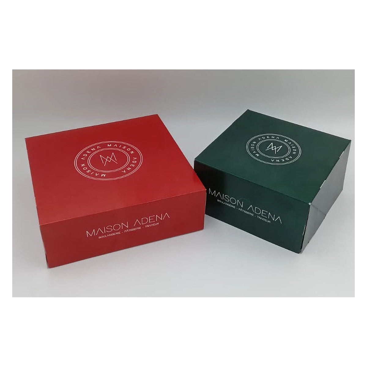 boîte pâtisserie haut de gamme – impression offset