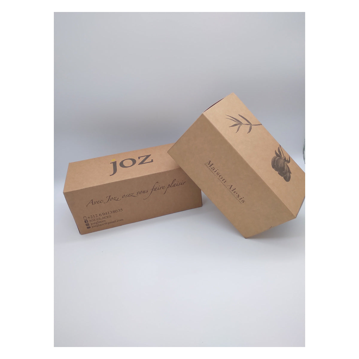 boîtes pâtisserie personnalisées avec logo – kraft