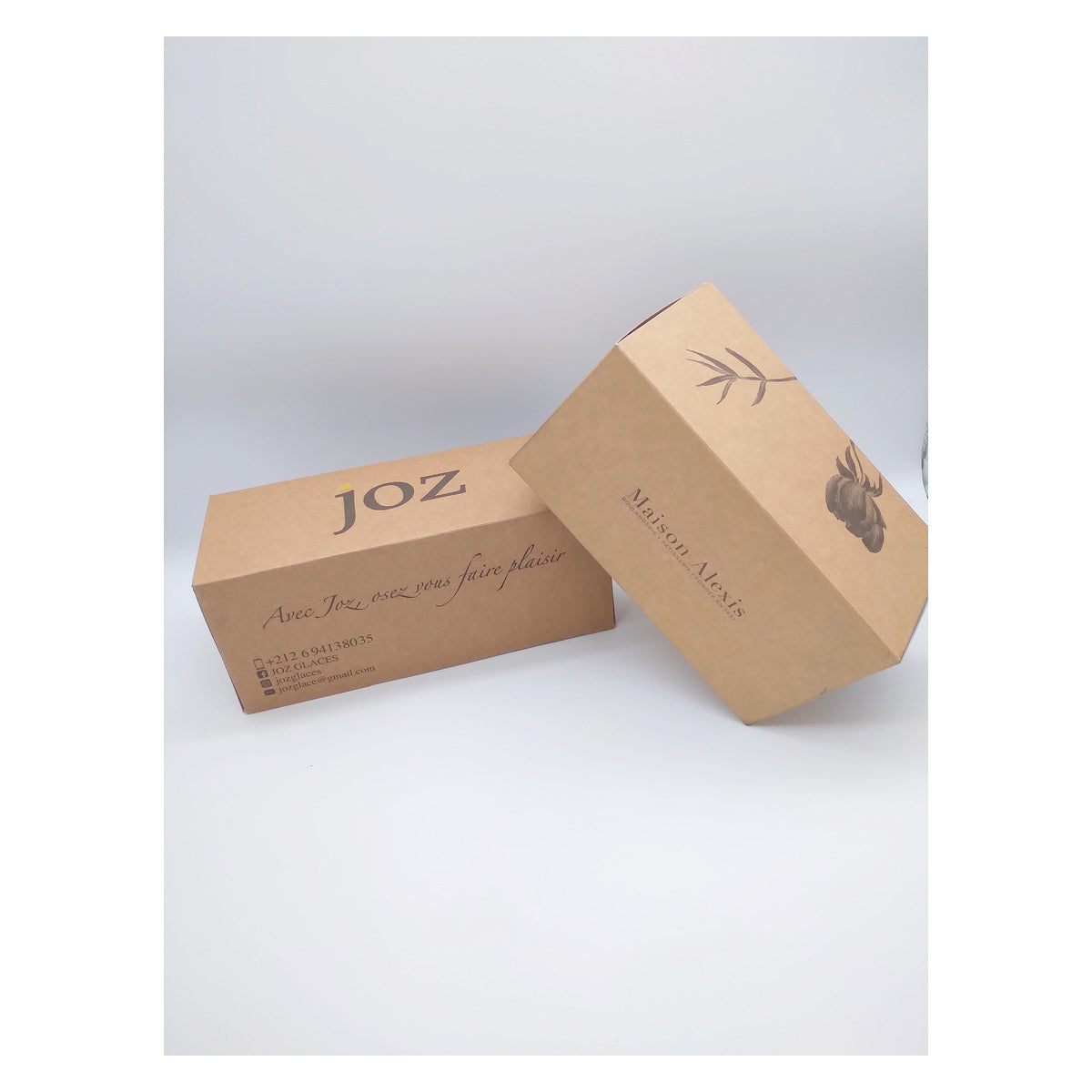 Custom kraft pastry boxes with logos