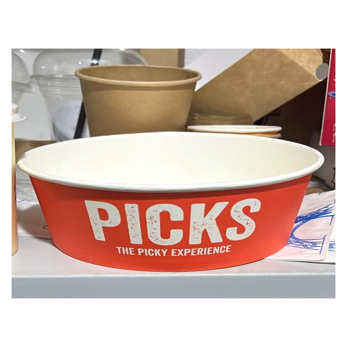 bowl alimentaire personnalisé 1000 ml avec impression logo