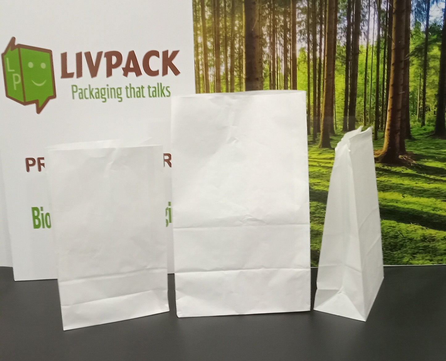 pack 500 sachets kraft restauration – stock disponible