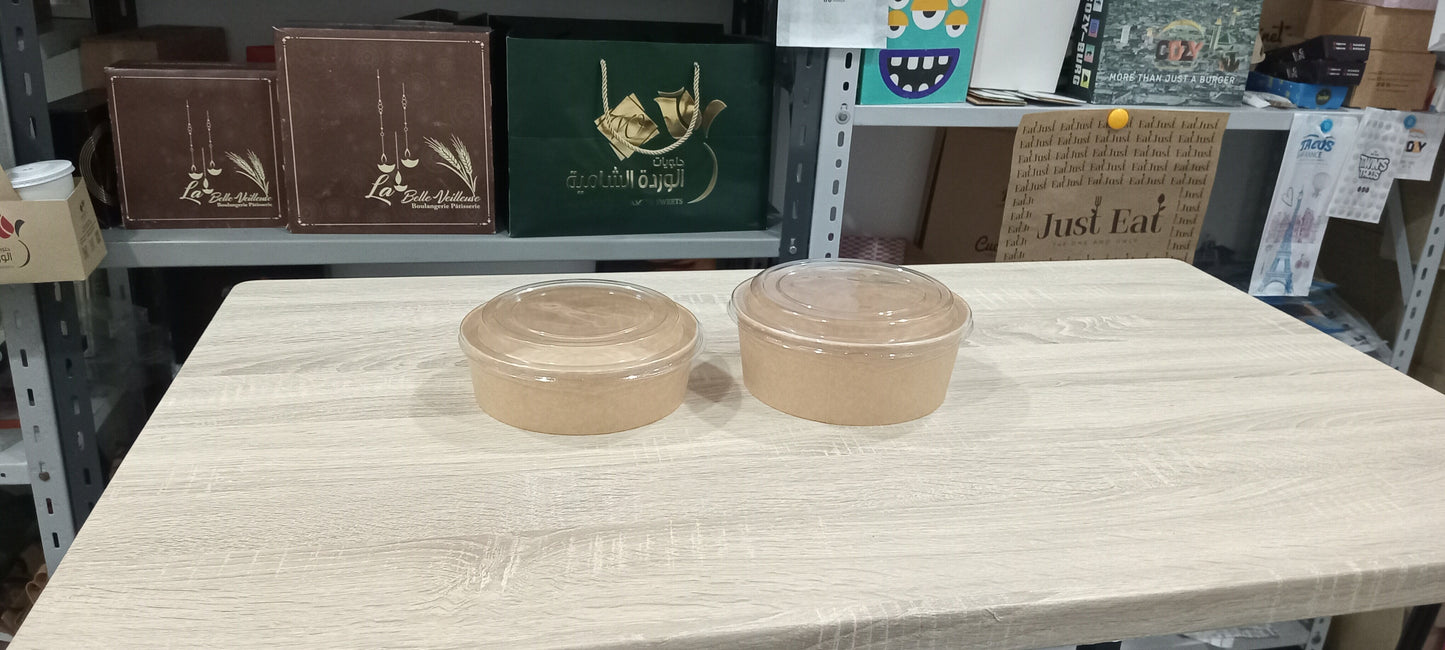 pack bowl kraft 750 ml à 1100 ml