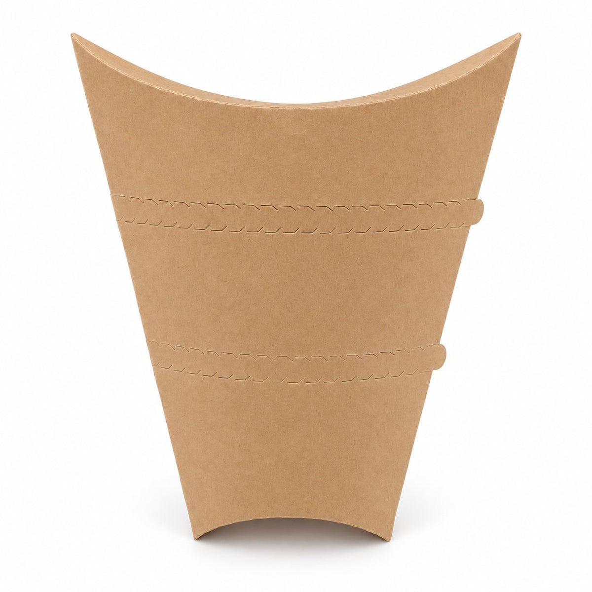 Pack 200 pochettes à crêpe kraft standard — vue produit sur fond blanc