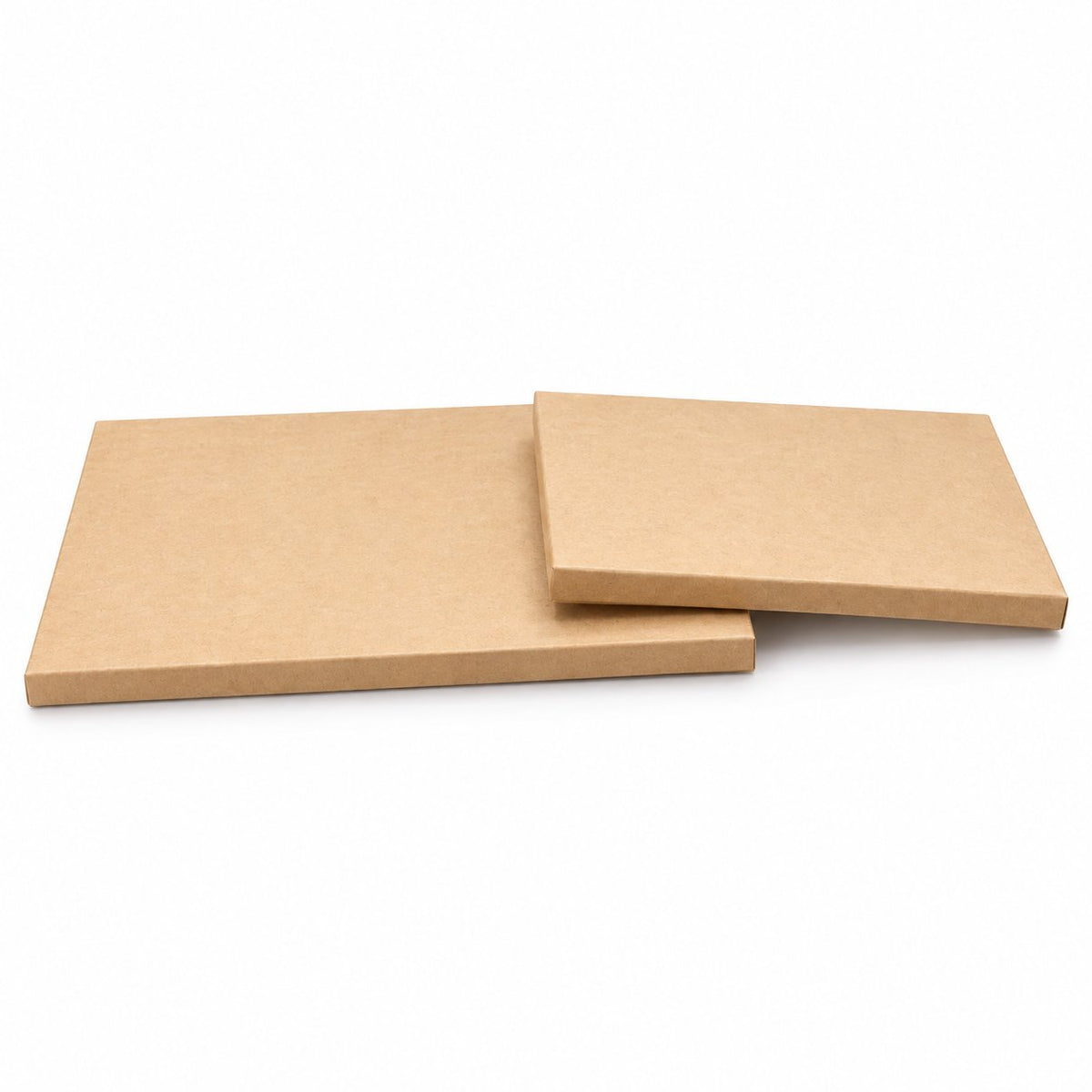 Plateaux pâtisserie kraft rigide – Pack de 10 | 20x30 et 30x40 cm | Personnalisables