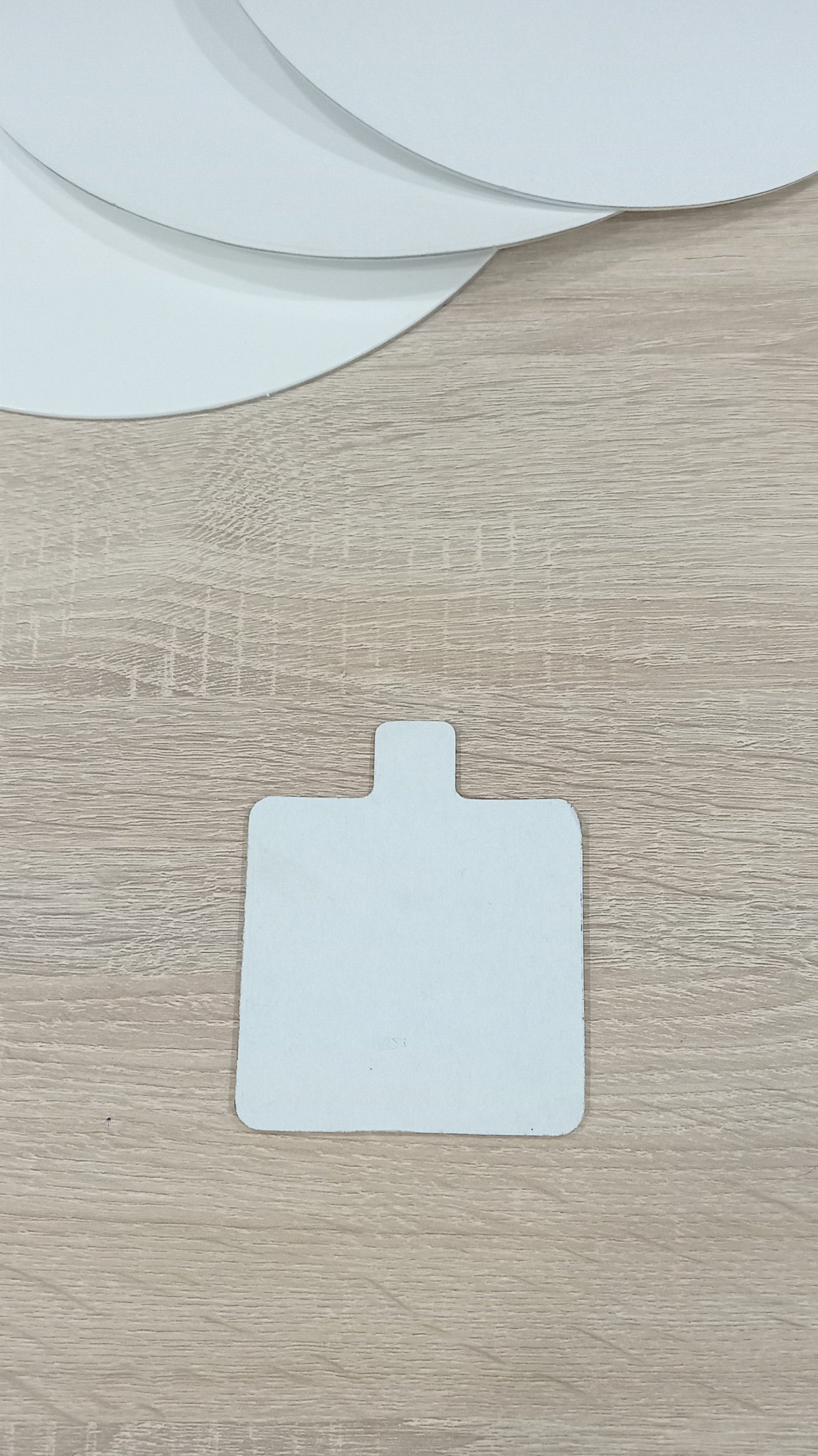 Languettes pâtissières blanches en plusieurs formes Livpack