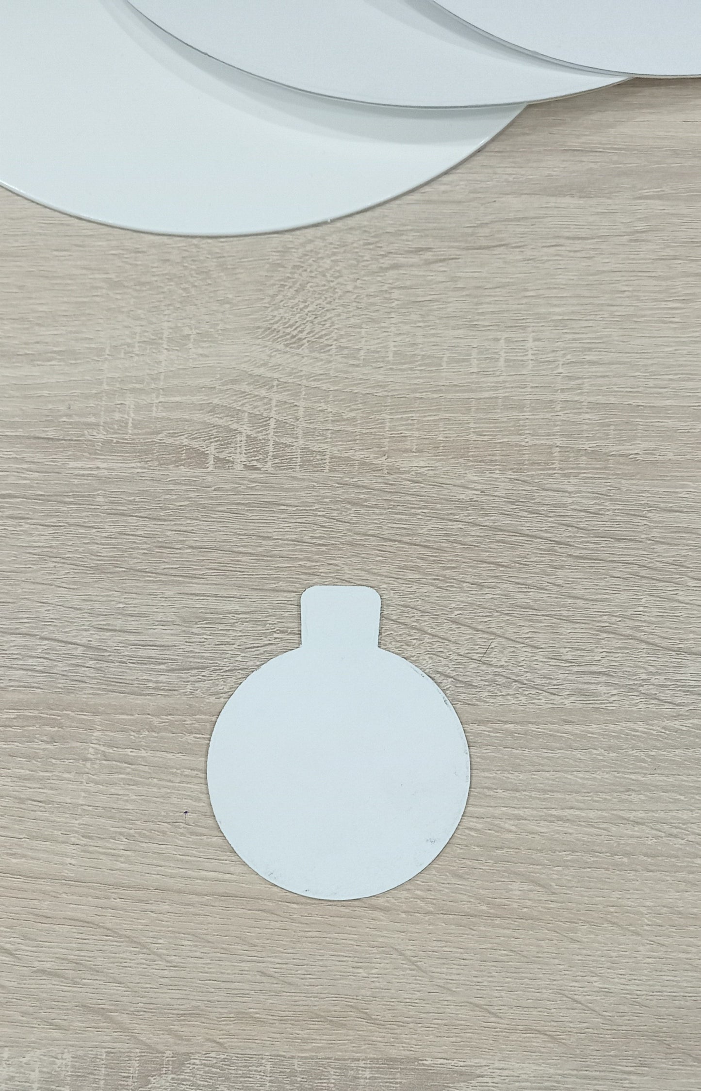 Languettes pâtissières blanches en plusieurs formes Livpack