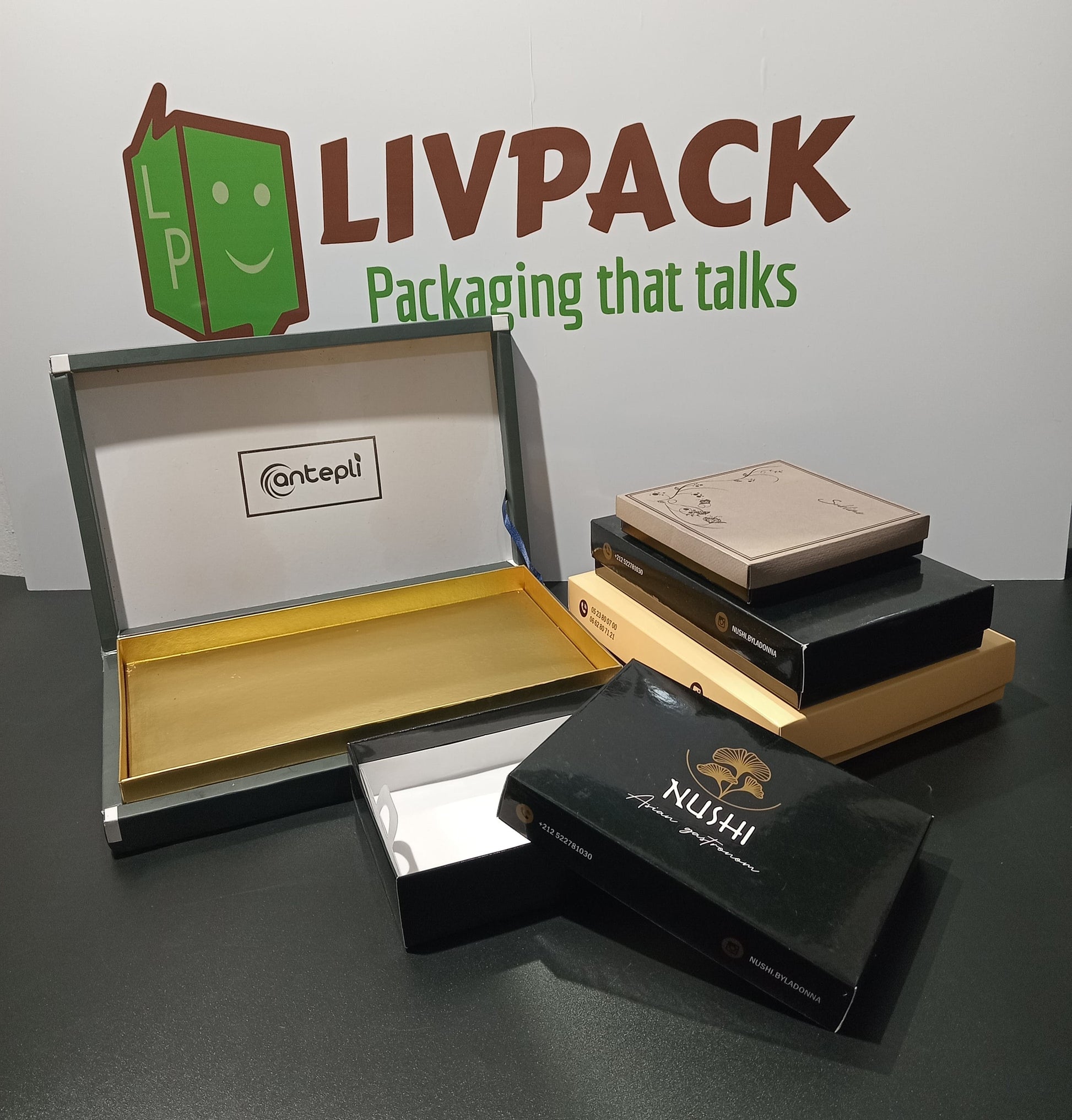 Packaging cadeau chocolat sur mesure