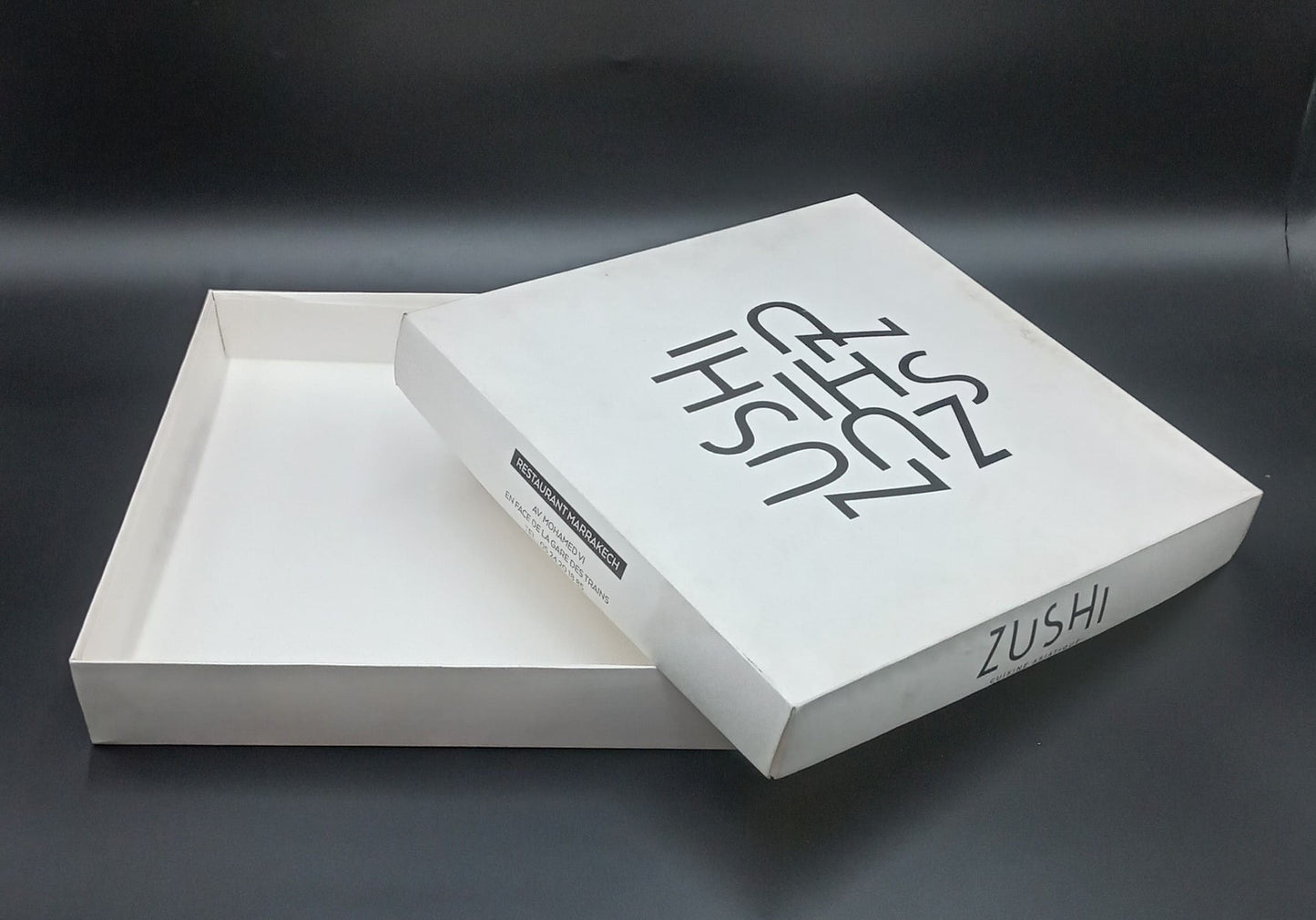 Packaging sushi sur mesure – boîte alimentaire haut de gamme