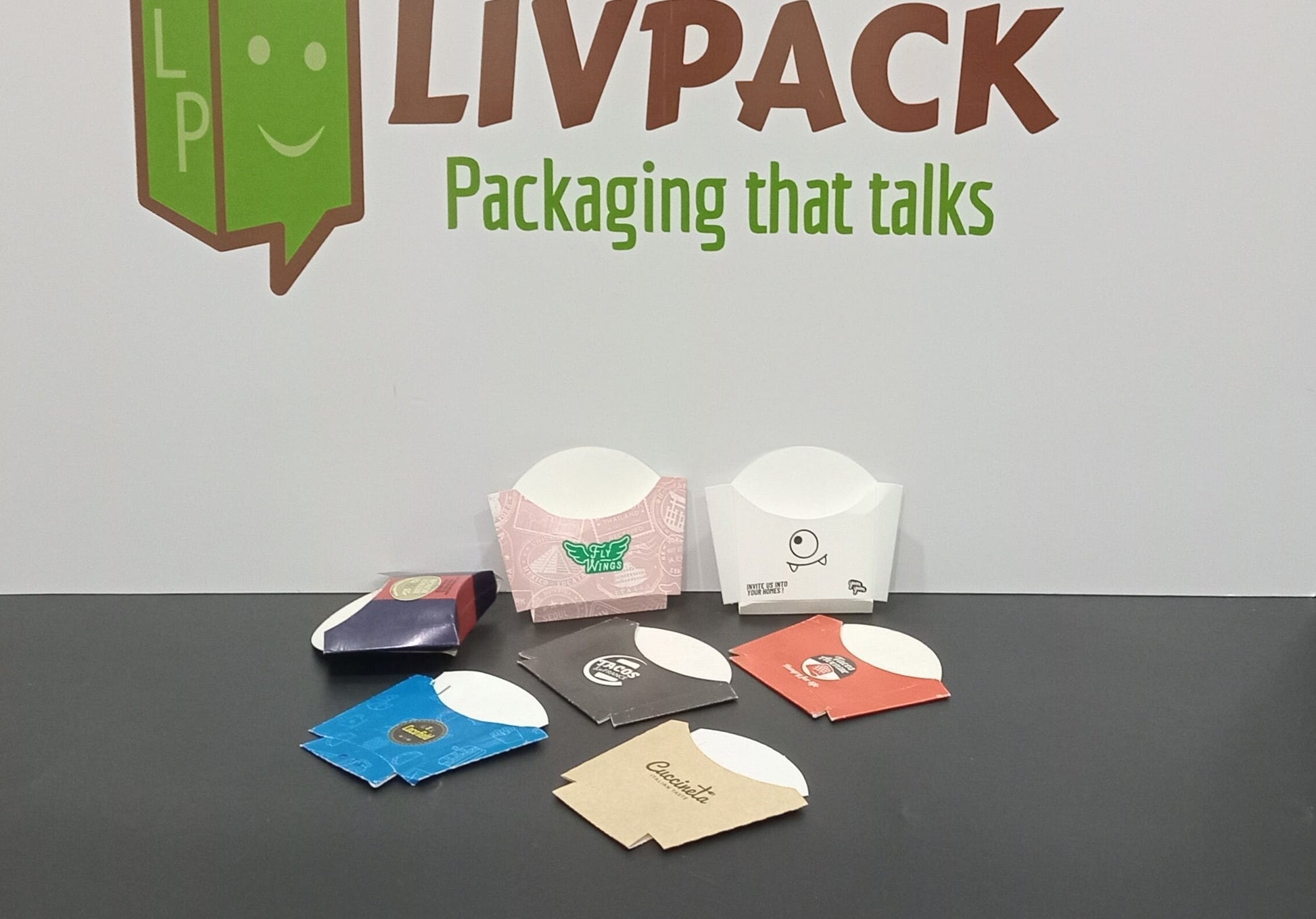 Sachet à frites personnalisé avec logo – LIVPACK