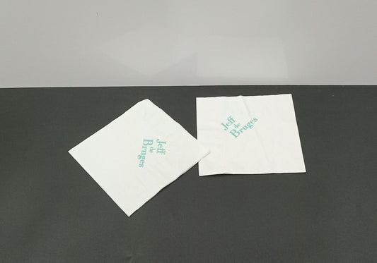 Serviettes personnalisées en papier 15x15 cm avec logo – Livpack