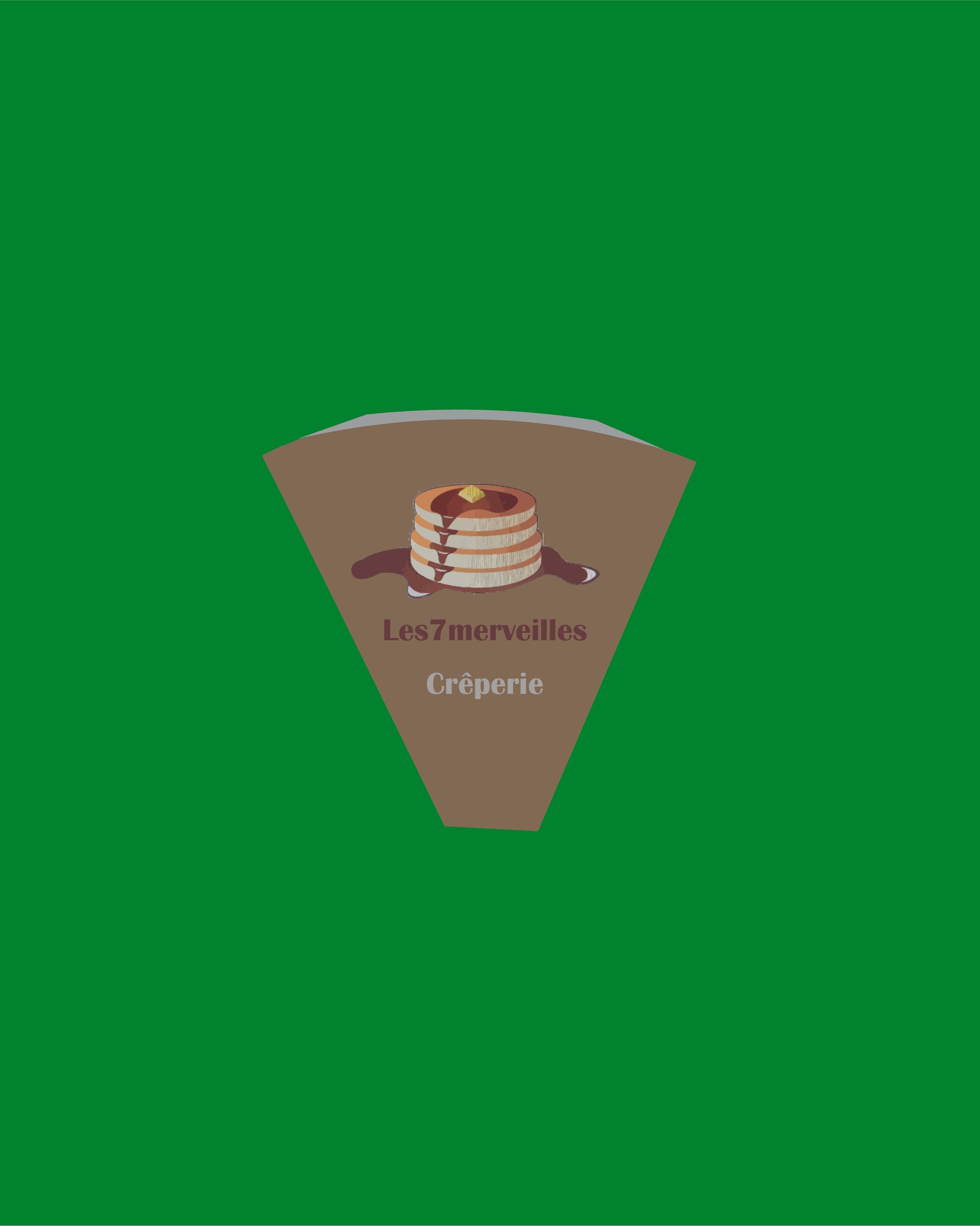 Support crêpe blanc imprimé – petit et grand modèle

