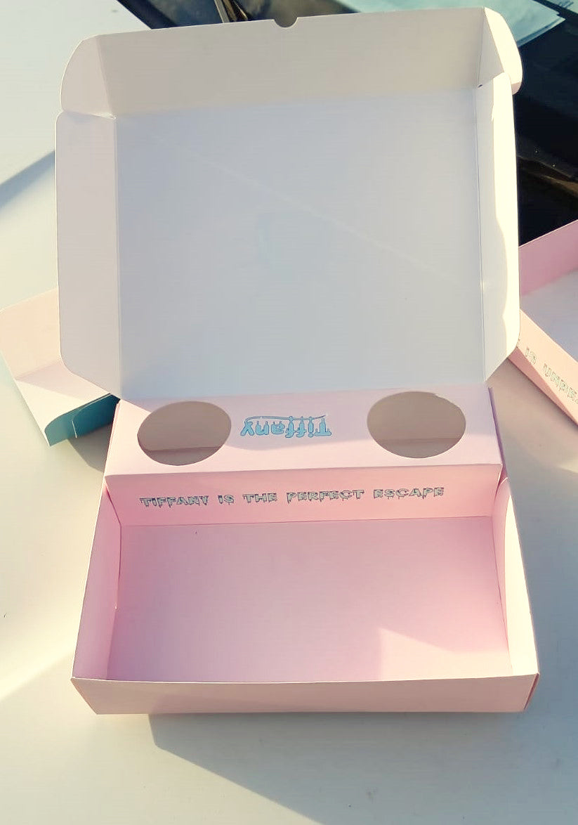 Boîte valise personnalisée avec deux pots de sauce — seconde vue