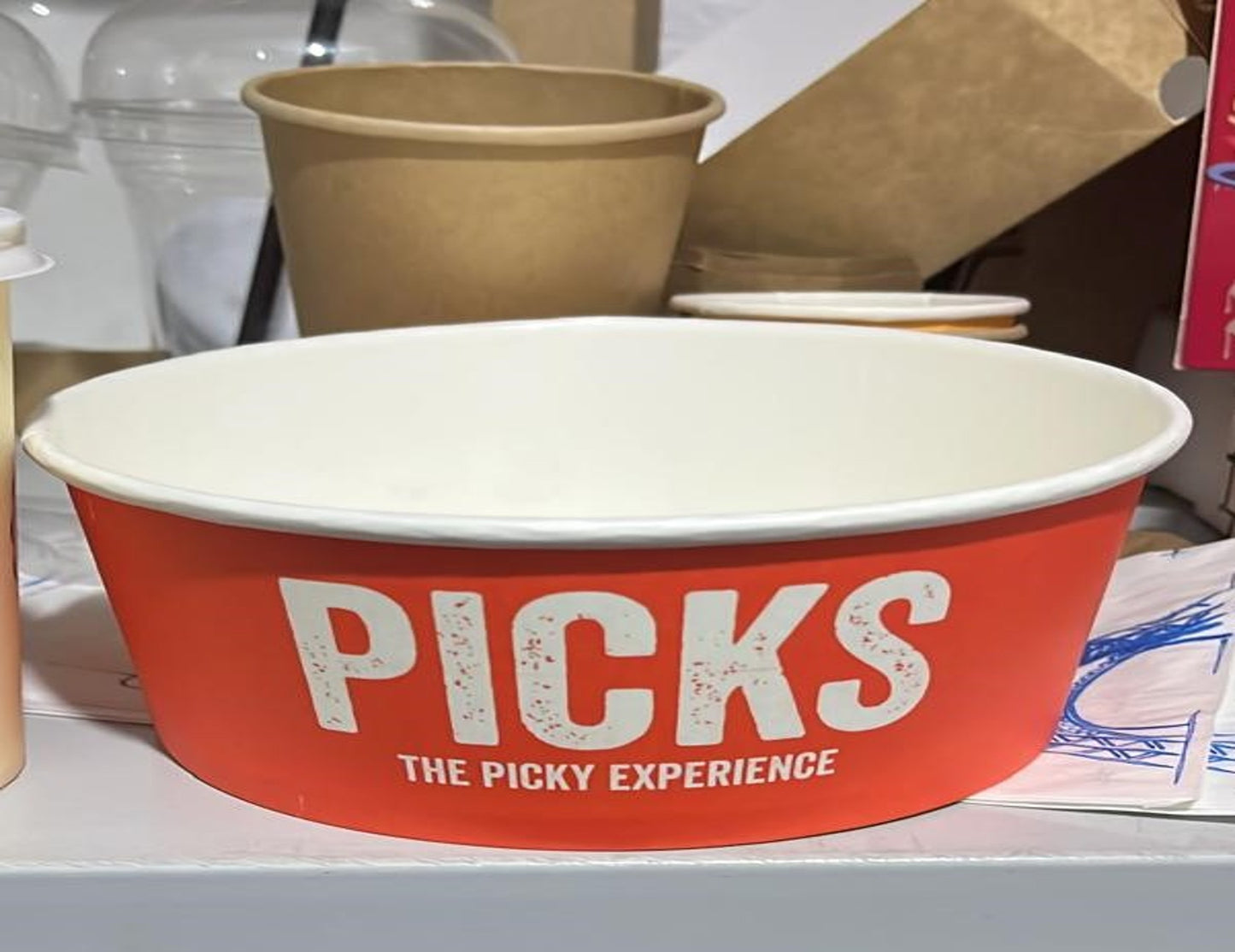 bowl alimentaire personnalisé  1000 ml avec impression logo