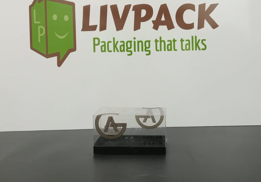 packaging cake avec couvercle rigide